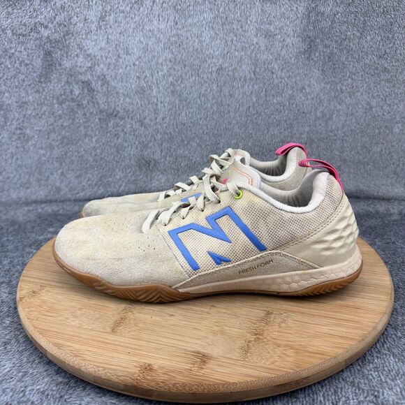 New Balance Audazo Fresh Foam Shoes Mens Size 7.5 Beige Indoor Soccer Sneakers main image 5